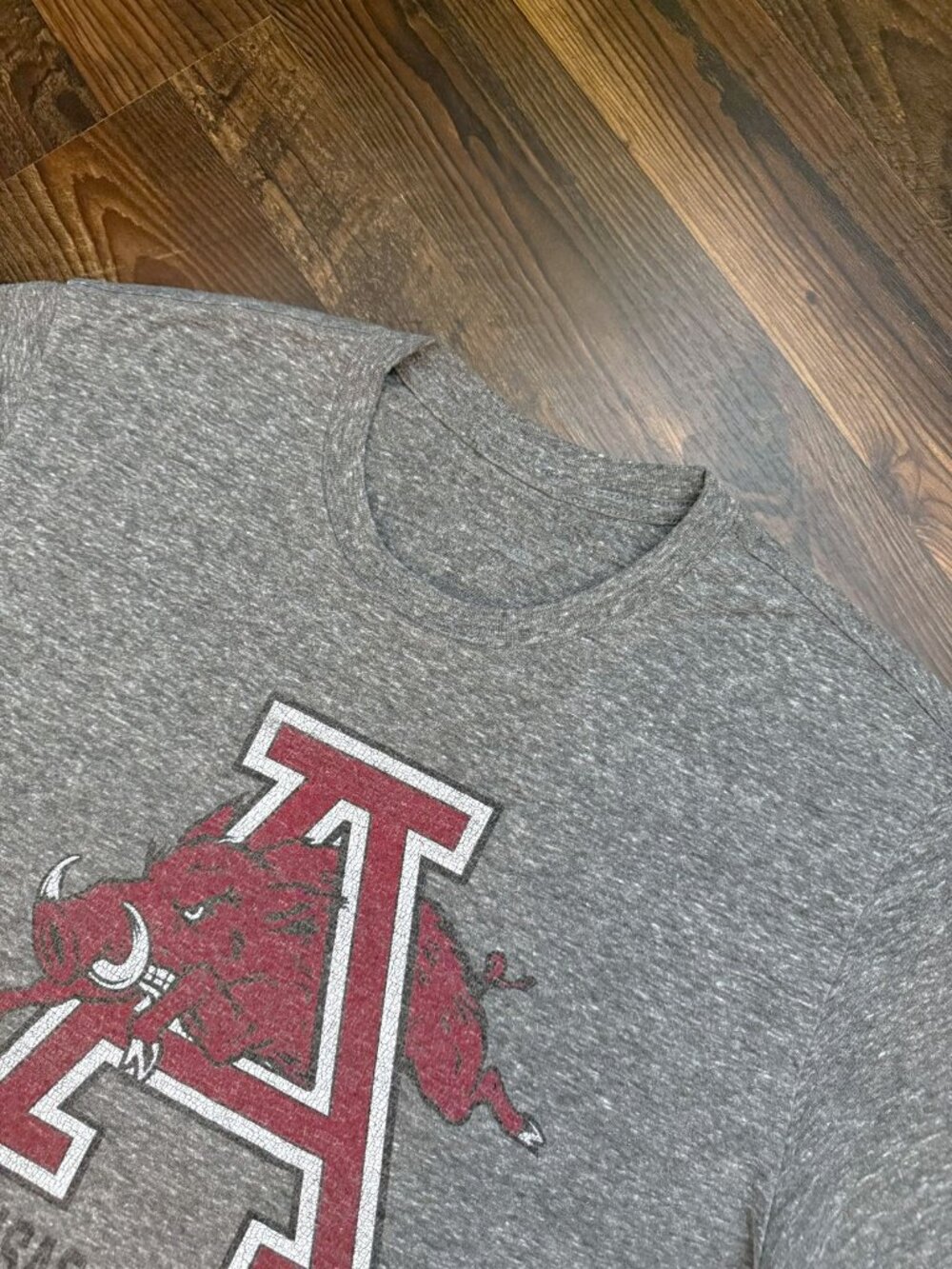 Arkansas Razorbacks "Charger Tri" T-Shirt - Picture 2 of 8